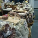 Leckere Italienische Salami auf der Grünen Woche 2012 in Berlin