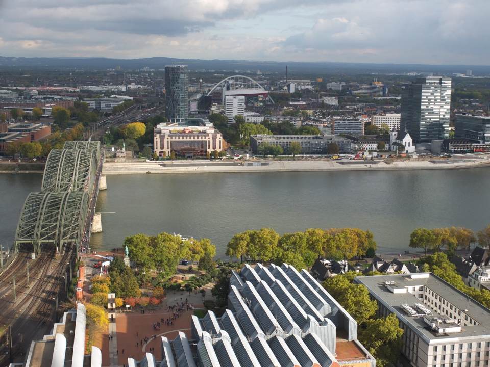 Blick vom Kölner Dom