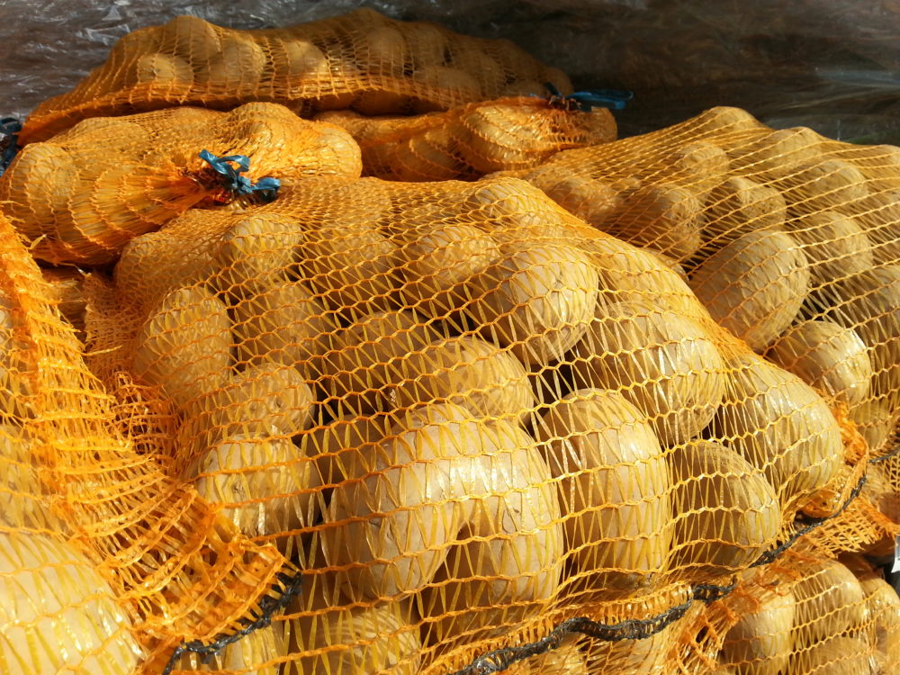 Kartoffeln auf dem Kartoffelfest Drehsa