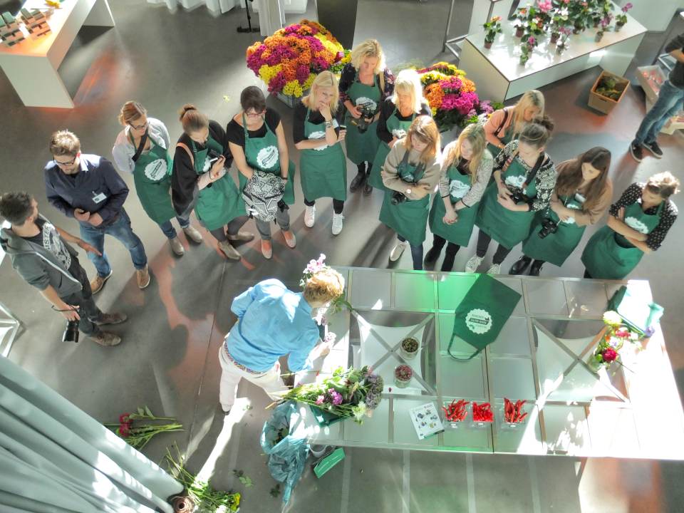 1000gutegruende Bloggerevent 2015 Parzelle94 Blumengestecke herstellen