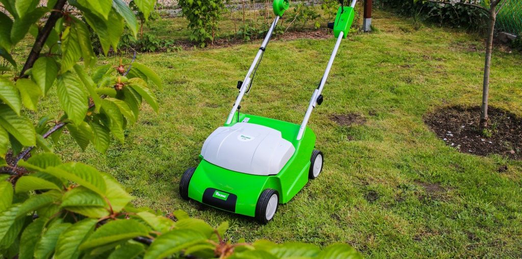 Rasen vertikutieren – Test VIKING LE540 Vertikutierer viking LE540