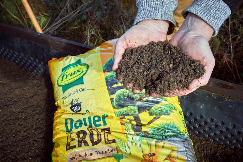 Dauer-Hochbeet Erde die nicht zusammensackt